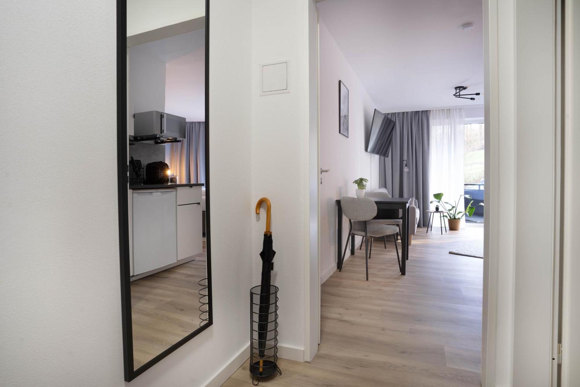 Nsv-Apartments Am Waldrand Bad Essen Extérieur photo